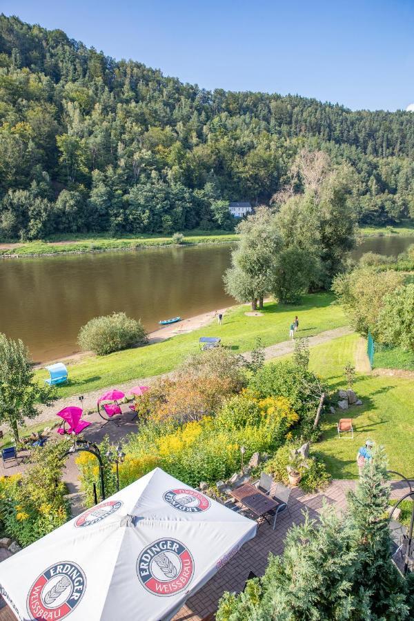 Pension Bomaetscher Prossen ภายนอก รูปภาพ